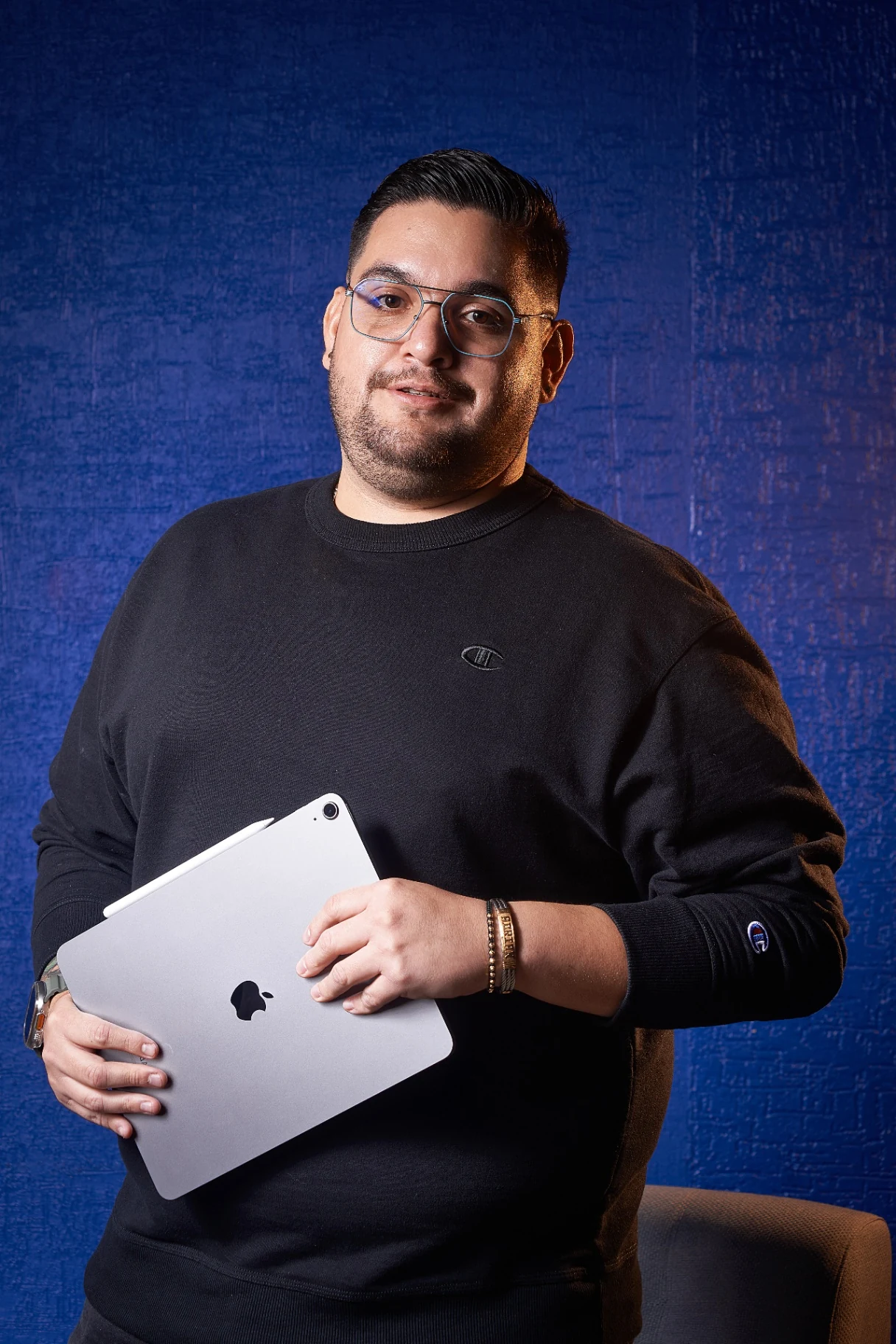 Retrato de Adrián Morales